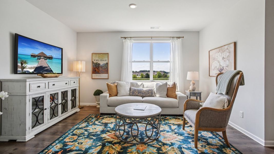Furnished interior view inside a new home in The Parks, White House (Image 5).