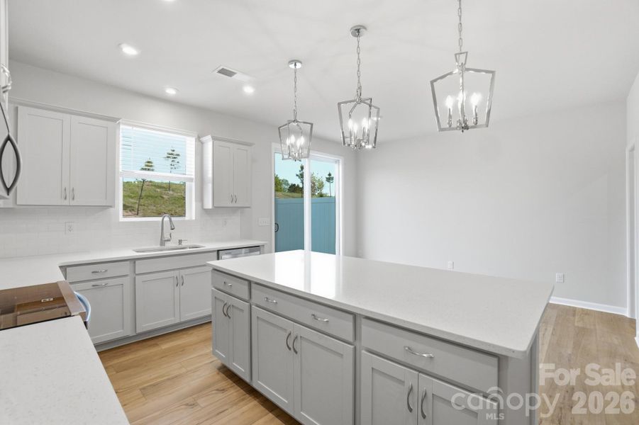 Furnished interior view inside a new home in Bailey Run, Charlotte (Image 5). Furnished interior view inside a new home in Bailey Run, Charlotte (Image 5).
