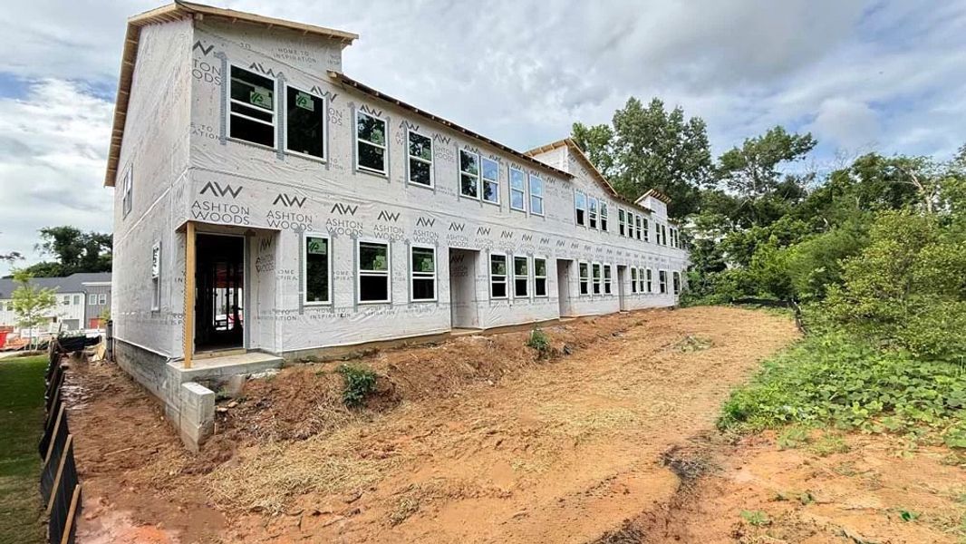 Front Exterior Construction Progress
