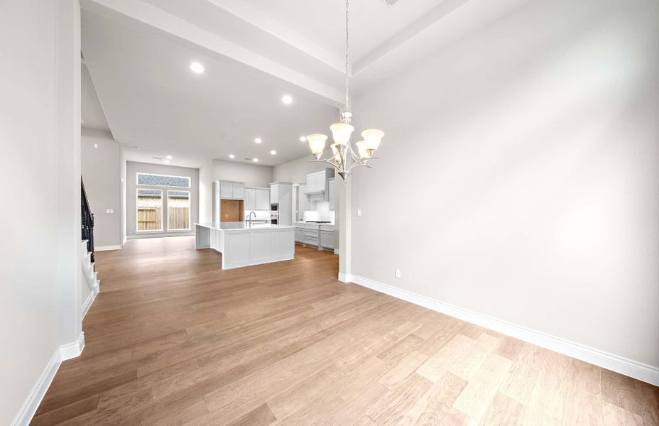 Spacious, unfurnished interior of a new home in Audubon 60′, Magnolia (Image 23).