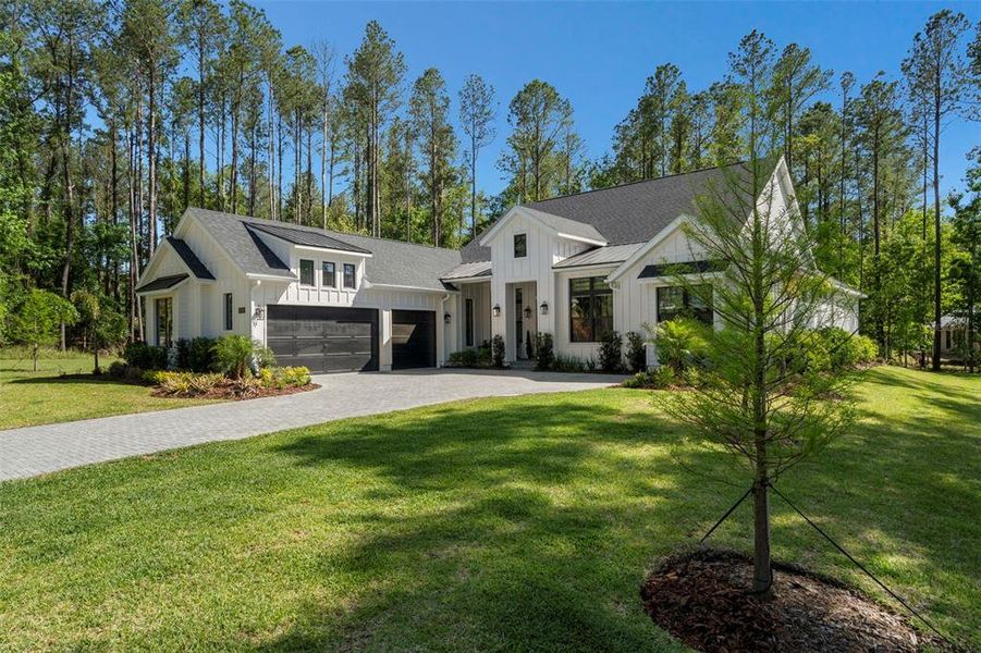 Front exterior of a new home in , Brooksville, FL, highlighting curb appeal (Image 23).