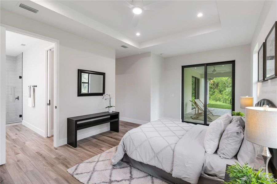 Furnished interior view inside a new home in , North Port (Image 29).