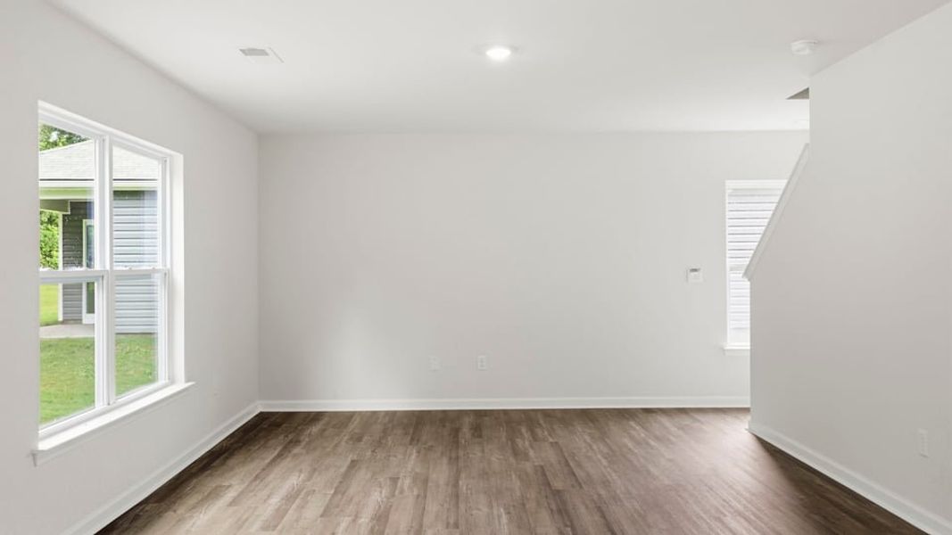 Spacious, unfurnished interior of a new home in Bentley Park, Greenwood (Image 23). Spacious, unfurnished interior of a new home in Bentley Park, Greenwood (Image 23).
