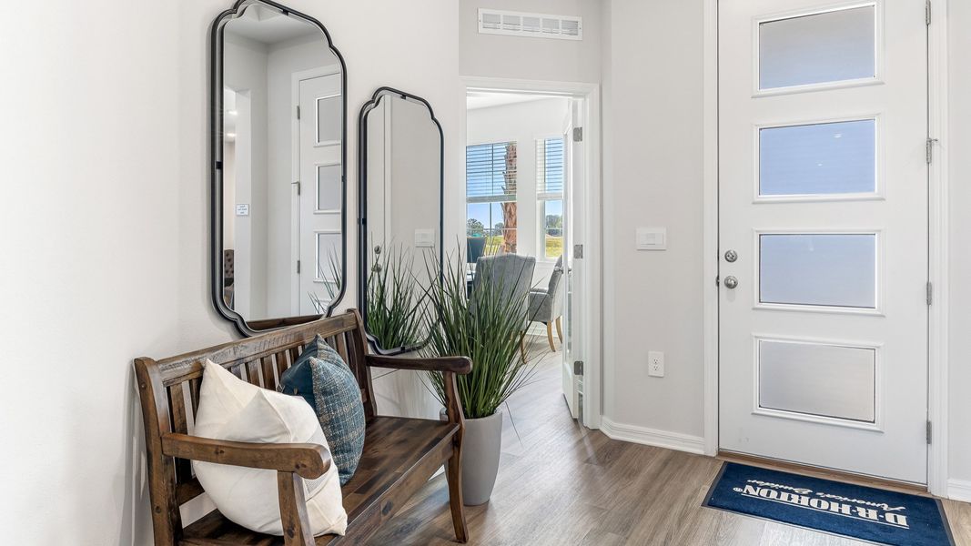 Representative furnished interior of a home built from the Camden by D.R. Horton in Solera at Lakewood Ranch, Lakewood Ranch (Image 23).