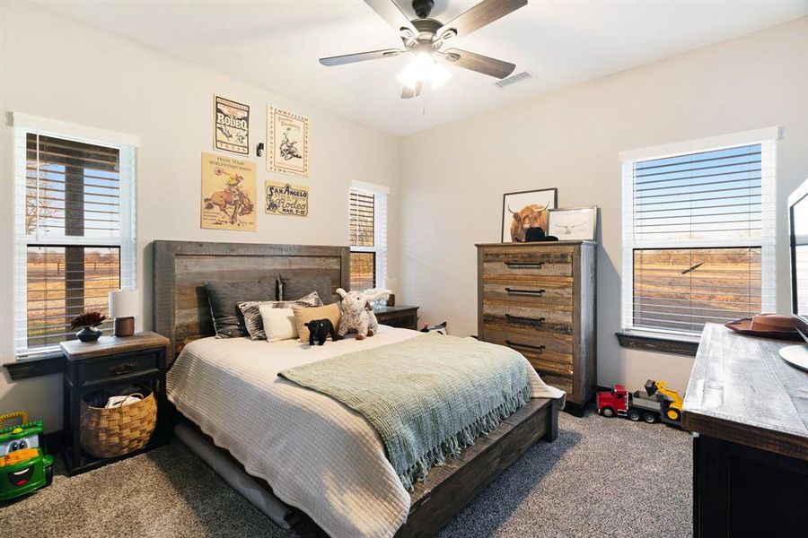 Furnished interior view inside a new home in , Honey Grove (Image 5).