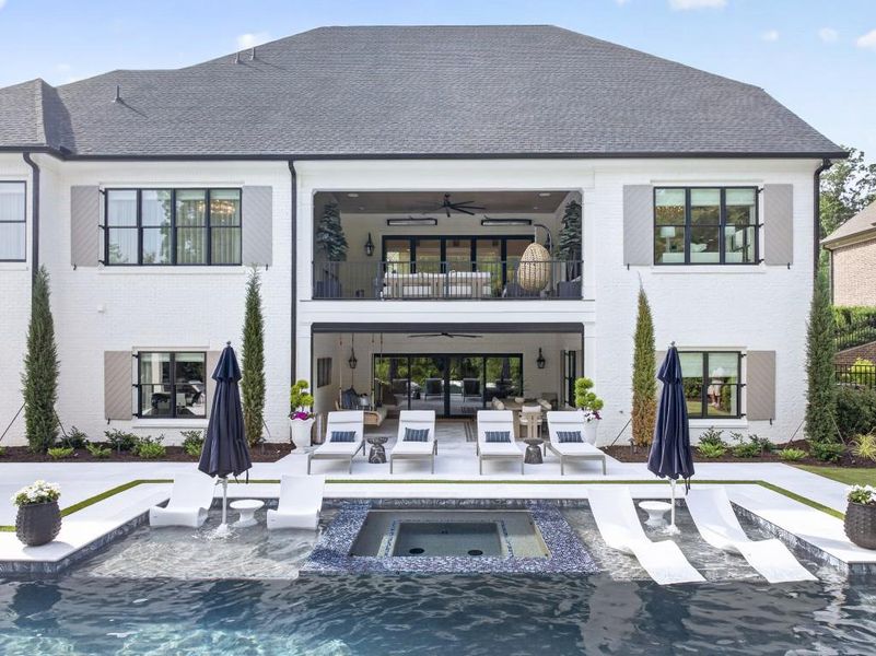 Exterior details and patio area of a home in , Braselton (Image 39).