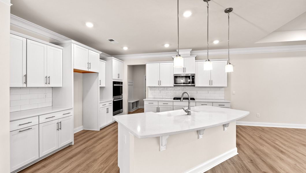 Furnished interior view inside a new home in Campbell Ridge, Piedmont (Image 9).