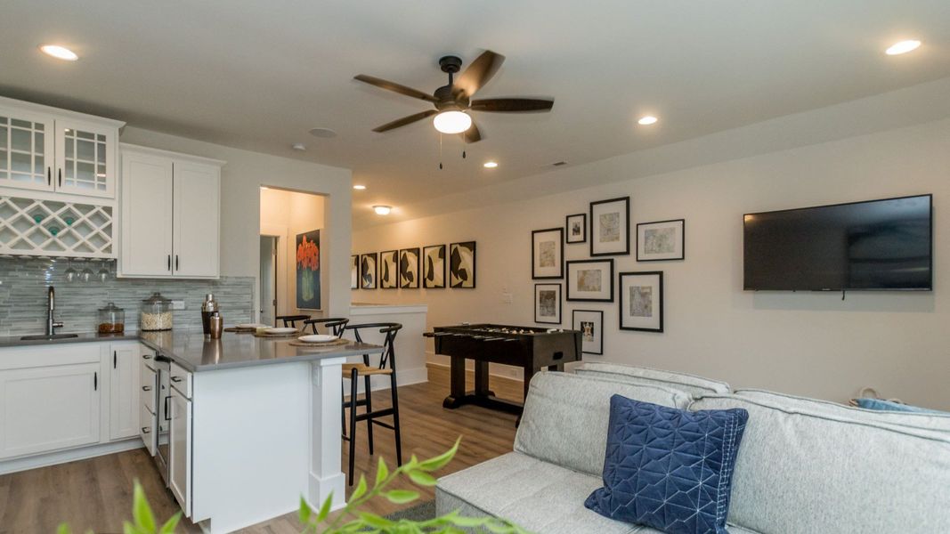 Representative furnished interior of a home built from the The Curator by DRB Elevate. in Brook Run, Fort Mill (Image 3).