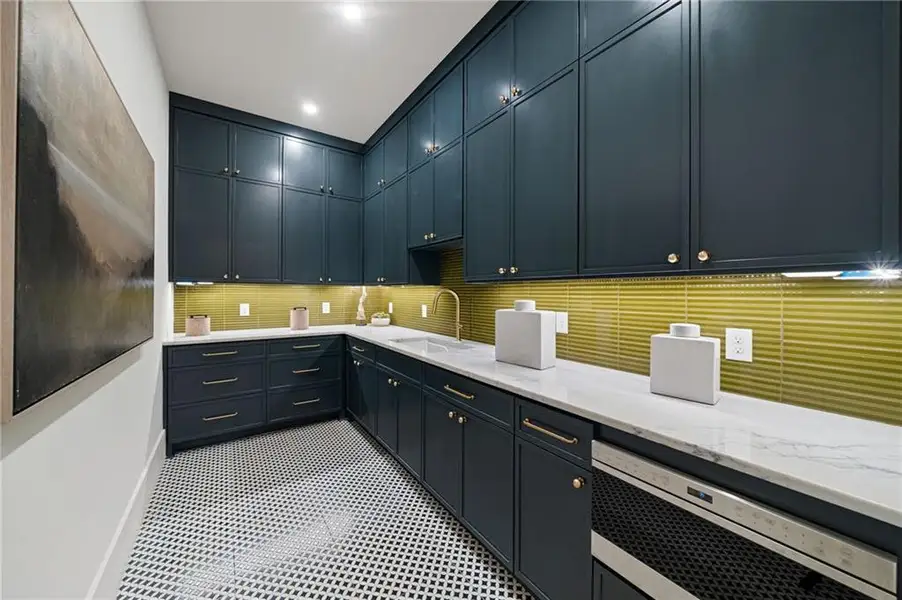 Furnished interior view inside a new home in , Atlanta (Image 12).
