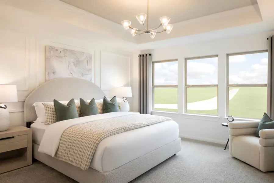 Furnished interior view inside a new home in Saddleback at Santa Rita Ranch, Liberty Hill (Image 3).