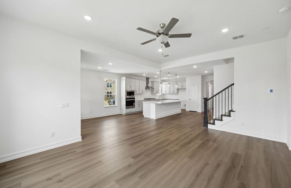 Spacious, unfurnished interior of a new home in Creekview Meadows, Pilot Point (Image 25). Spacious, unfurnished interior of a new home in Creekview Meadows, Pilot Point (Image 25).