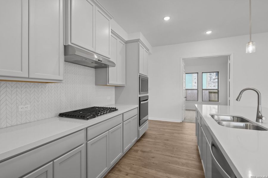 Furnished interior view inside a new home in Stillwater Ranch, San Antonio (Image 7).