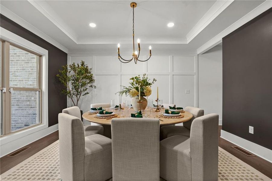 Furnished interior view inside a new home in , Fairburn (Image 5).