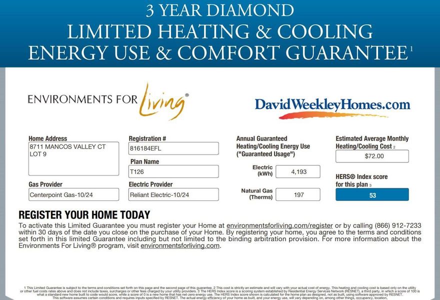 With 2x6 exterior wall construction, we can use a higher R value insulation which saves you money on your heating and cooling bills…Ask us about our guarantee!