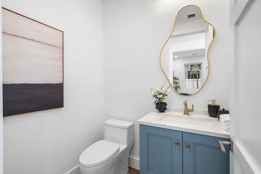 Half bathroom