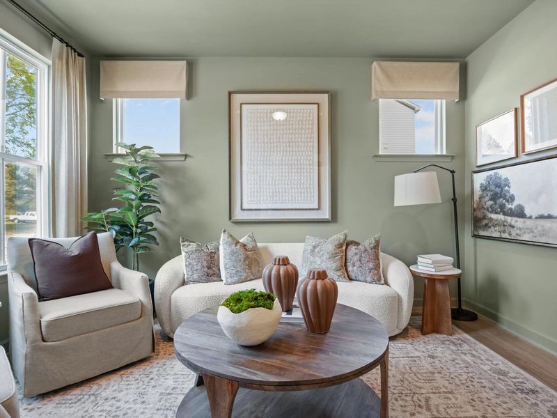 Representative furnished interior of a home built from the The Mitchell Interior by Davidson Homes LLC in Camden Park, Knightdale (Image 34).