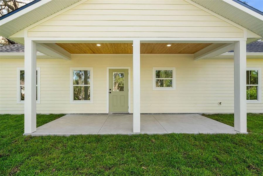 Exterior details and patio area of a home in , Melrose (Image 24). Exterior details and patio area of a home in , Melrose (Image 24).