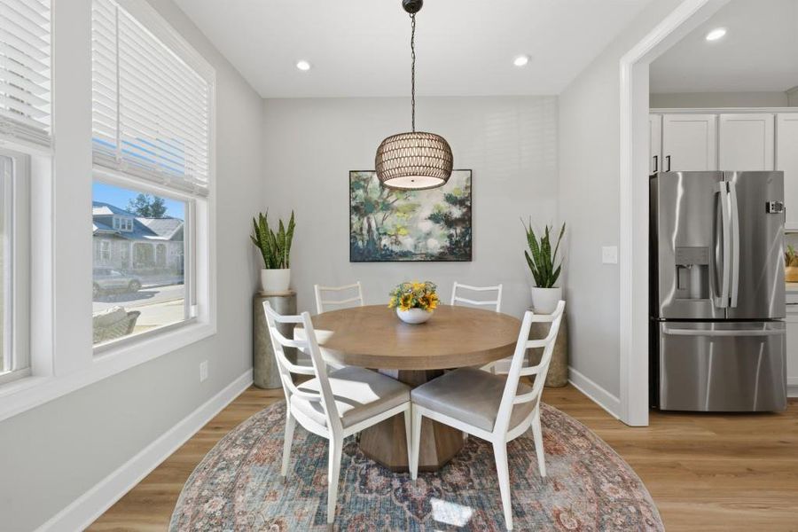 Furnished interior view inside a new home in , Hoschton (Image 5).