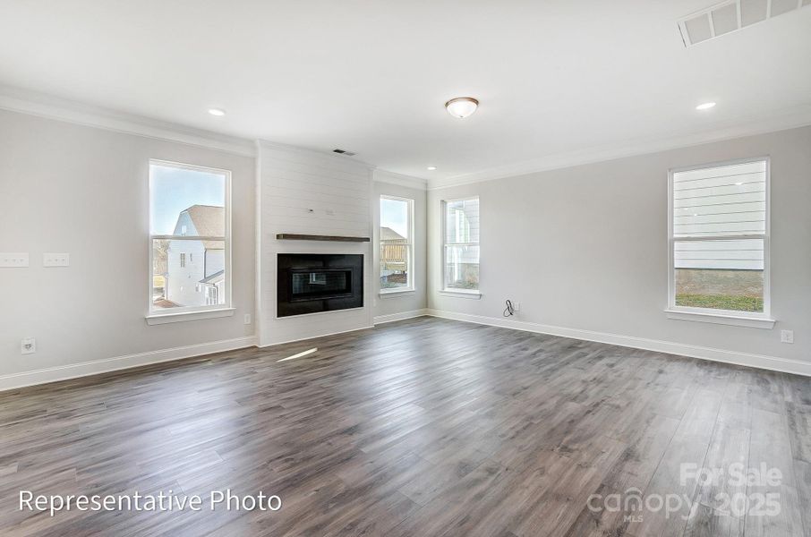 Spacious, unfurnished interior of a new home in Ashton Park, Monroe (Image 13).