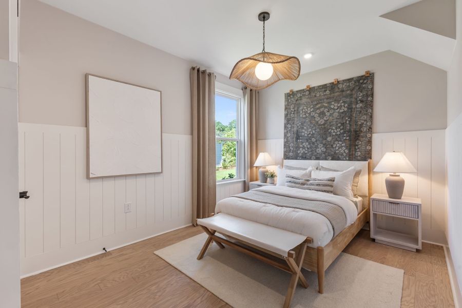 Furnished interior view inside a new home in Del Webb Ocean Isle Beach, Shallotte (Image 28).