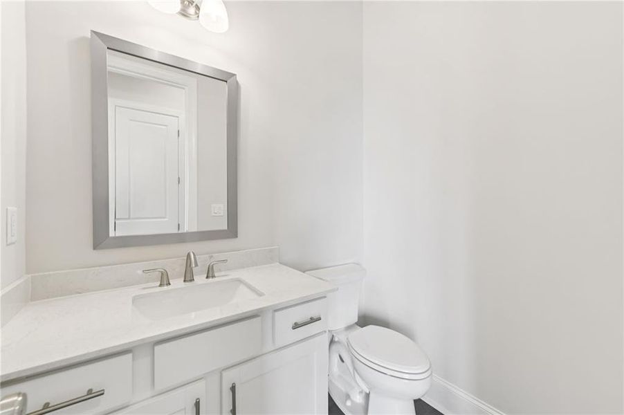 Furnished interior view inside a new home in Aberdeen, Hoschton (Image 6).