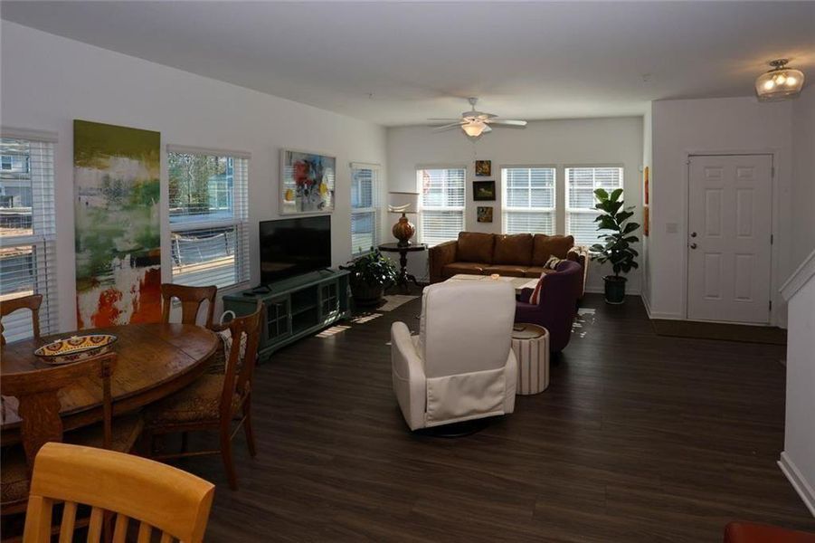 Furnished interior view inside a new home in Laurelwood, Douglasville (Image 9).