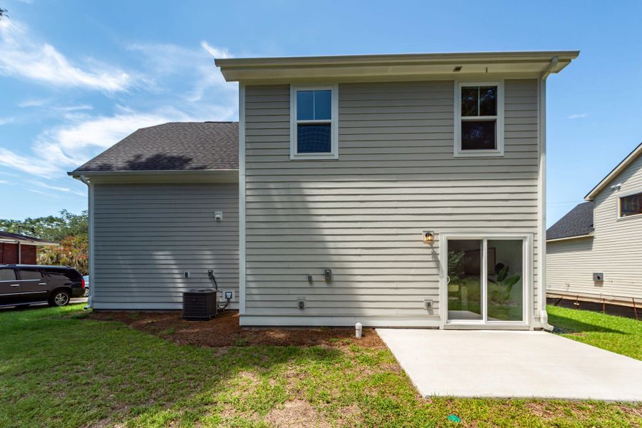Exterior details and patio area of a home in , North Charleston (Image 23). Exterior details and patio area of a home in , North Charleston (Image 23).