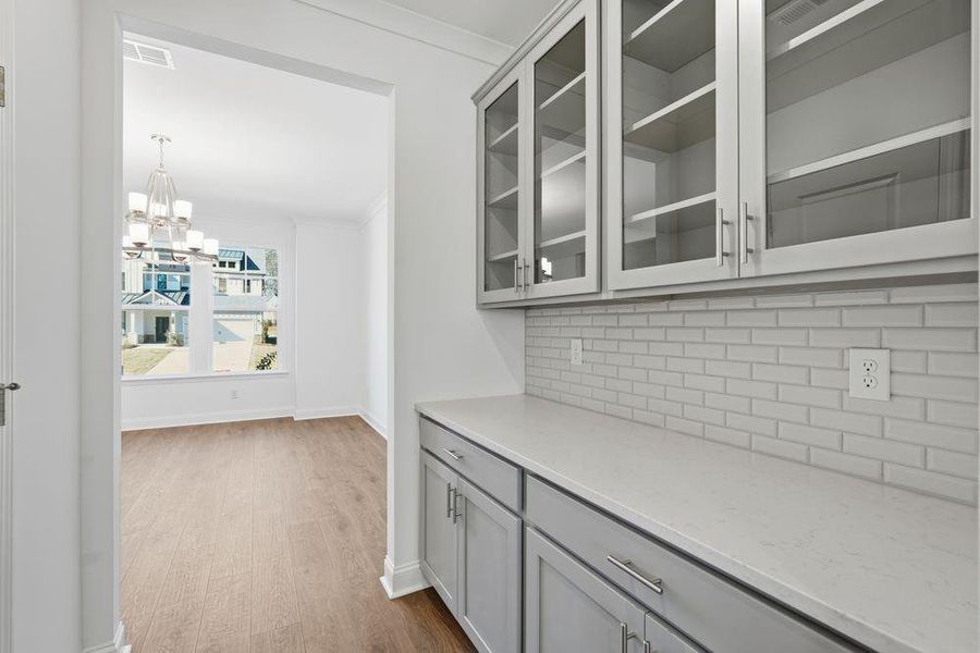Furnished interior view inside a new home in Reserve at Hickory Walk, Kennesaw (Image 9).
