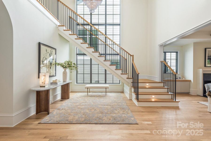 Furnished interior view inside a new home in , Charlotte (Image 10).