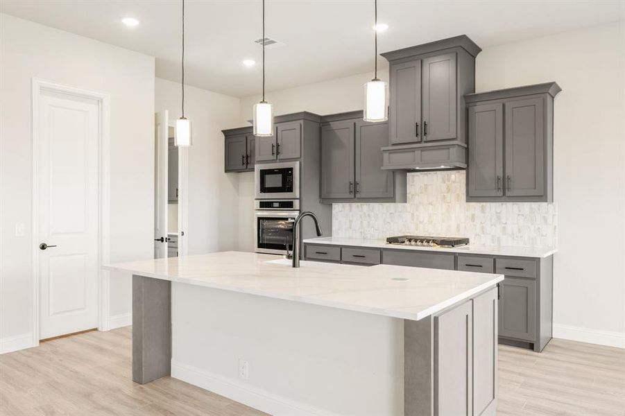 Furnished interior view inside a new home in The Oaks, Red Oak (Image 11).