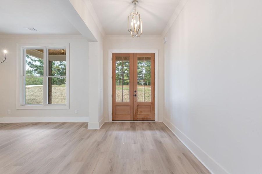 Spacious, unfurnished interior of a new home in , Canton (Image 24).