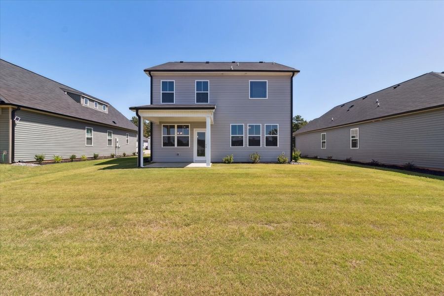 Front exterior of a new home in Windsor, North Augusta, SC, highlighting curb appeal (Image 20).