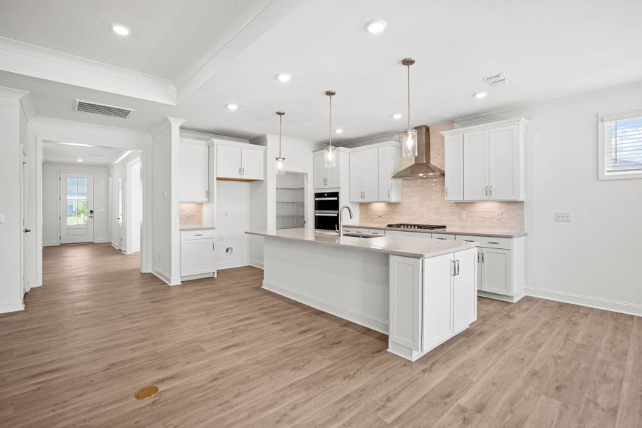 Furnished interior view inside a new home in Carolina Riverside, Belmont (Image 52).