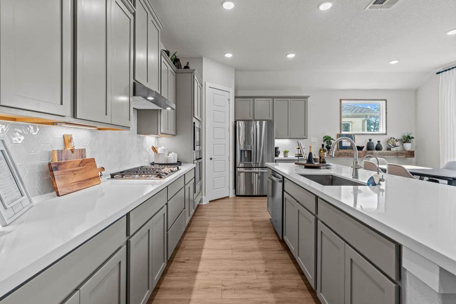 Furnished interior view inside a new home in Esperanza, Boerne (Image 26).