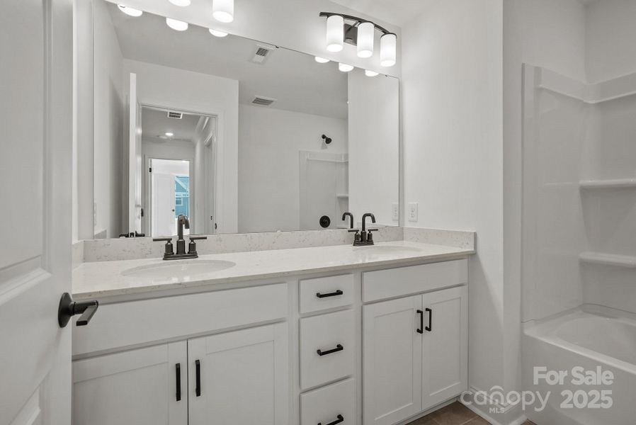 Furnished interior view inside a new home in Cannon Run, Concord (Image 10). Furnished interior view inside a new home in Cannon Run, Concord (Image 10).