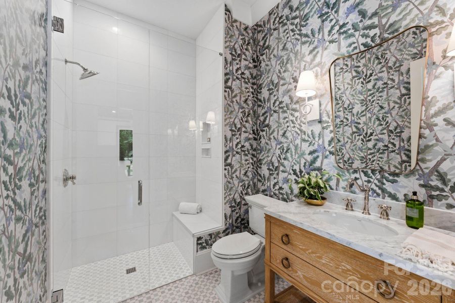 Furnished interior view inside a new home in , Davidson (Image 39).