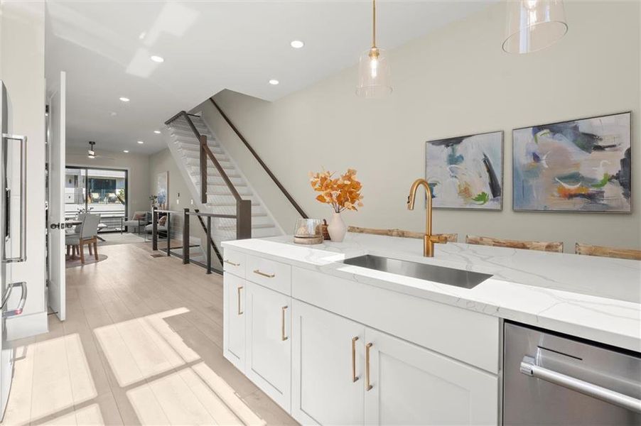 Furnished interior view inside a new home in , Alpharetta (Image 18). Furnished interior view inside a new home in , Alpharetta (Image 18).