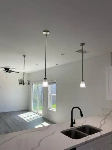 Close-up of interior finishes inside a home in , Houston (Image 5).