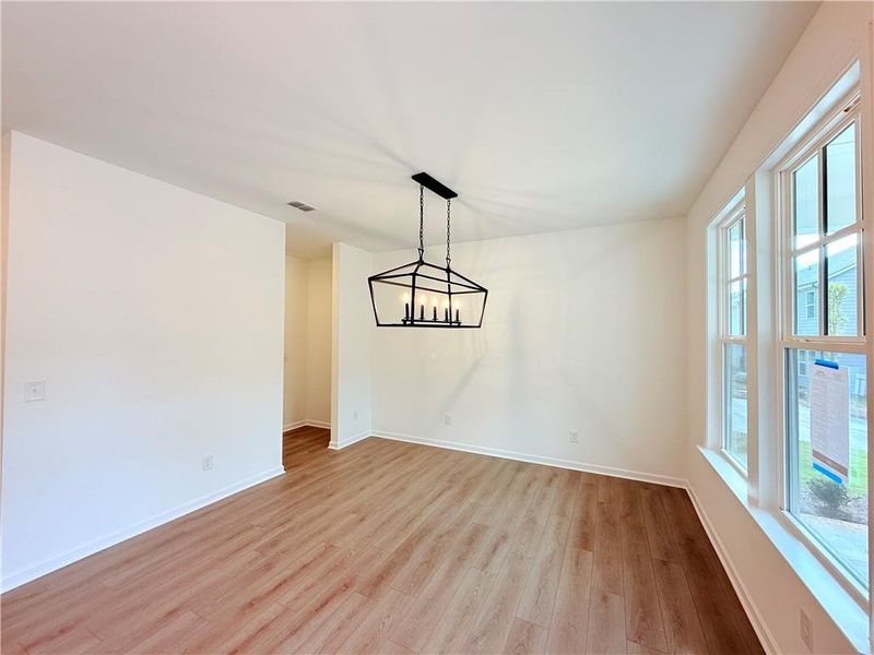 Spacious, unfurnished interior of a new home in Creekside, Dawsonville (Image 19). Spacious, unfurnished interior of a new home in Creekside, Dawsonville (Image 19).
