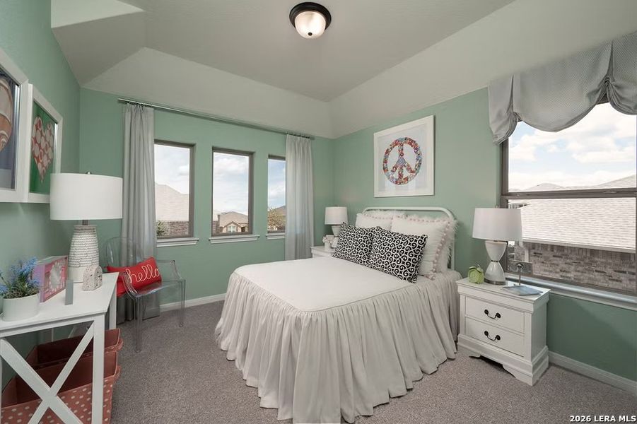 Furnished interior view inside a new home in The Parklands, Schertz (Image 12).