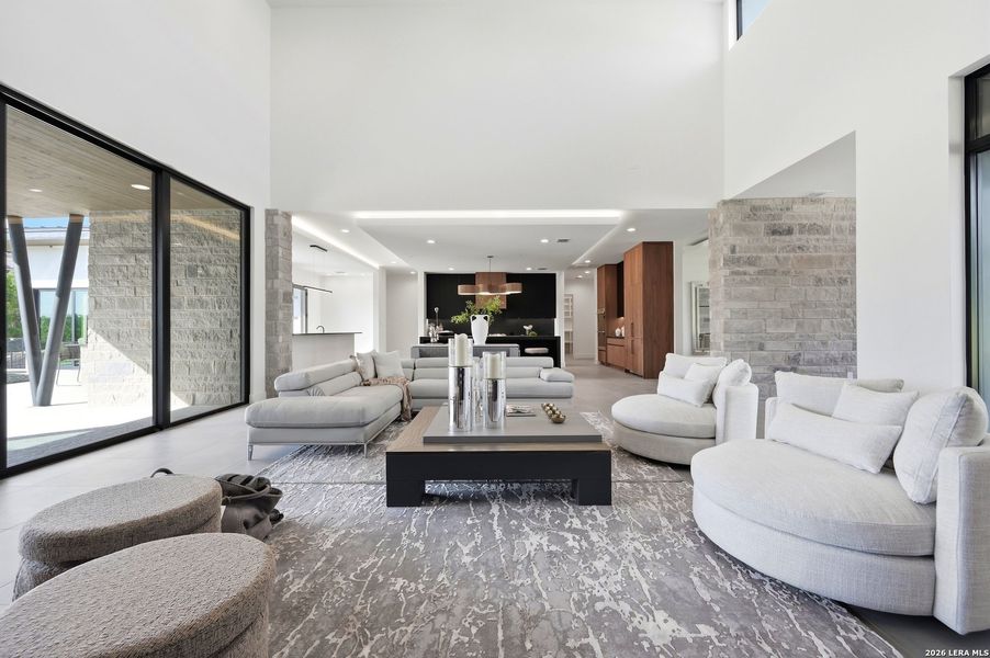 Furnished interior view inside a new home in , San Antonio (Image 61).