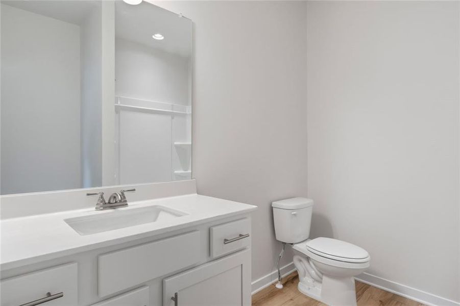 Furnished interior view inside a new home in Rosewood Lake Estates, Hoschton (Image 13).