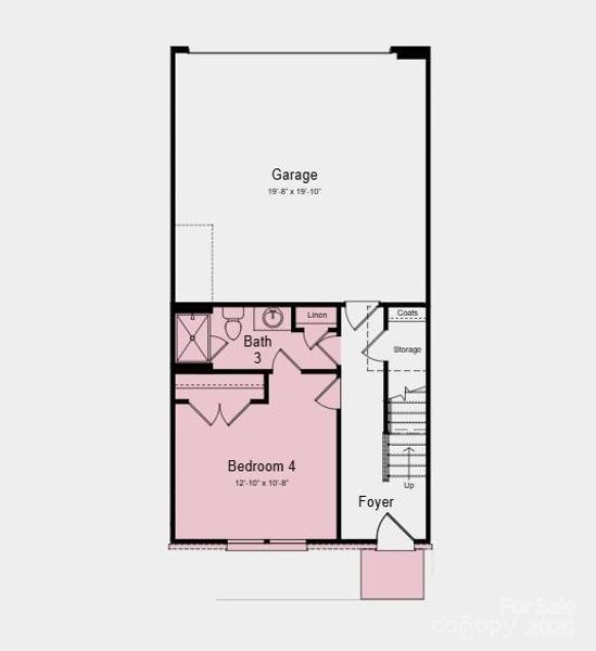 Lower Level Floor Plan - Additional highlights include: gourmet kitchen, main floor bedroom with a full bathroom, and the owner's shower with a built-in ledge