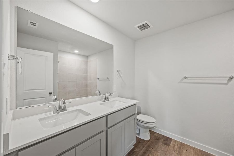 Furnished interior view inside a new home in Summerwood Estates, Red Oak (Image 7).
