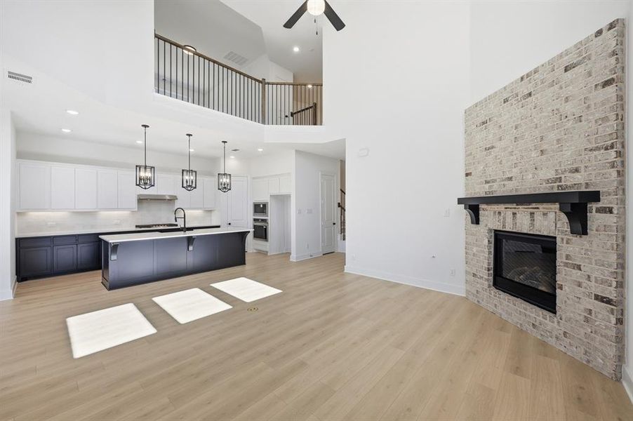 Furnished interior view inside a new home in Wellington: Artisan Series - 50ft lots, Haslet (Image 6). Furnished interior view inside a new home in Wellington: Artisan Series - 50ft lots, Haslet (Image 6).