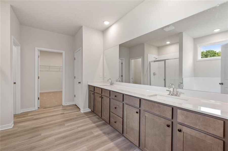 Furnished interior view inside a new home in Brookshire Manor, Canton (Image 10).