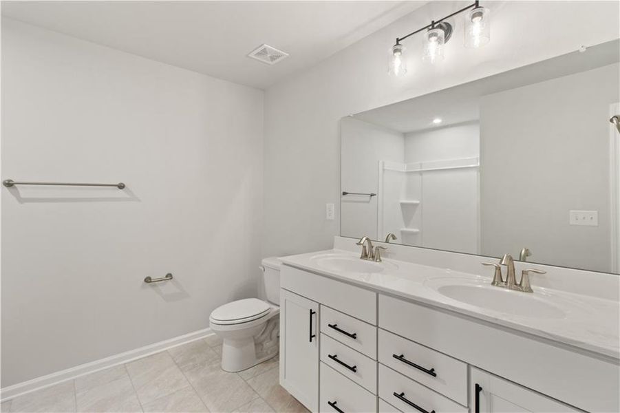 Furnished interior view inside a new home in Berkeley Mill, Cumming (Image 3). Furnished interior view inside a new home in Berkeley Mill, Cumming (Image 3).
