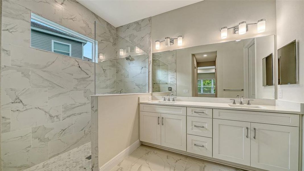 Furnished interior view inside a new home in , Sarasota (Image 16).