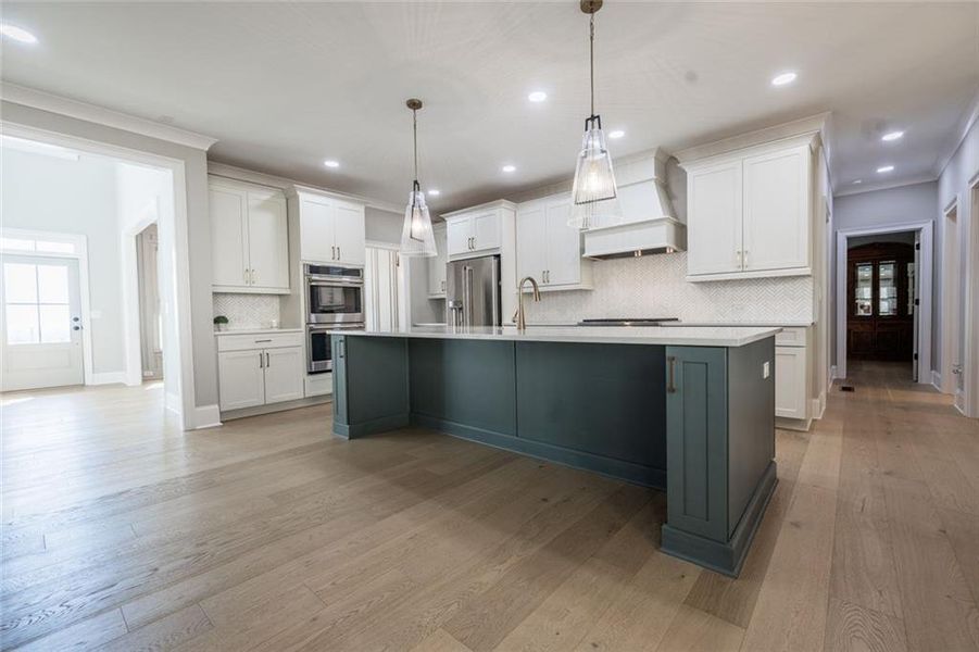 Furnished interior view inside a new home in , Powder Springs (Image 18).
