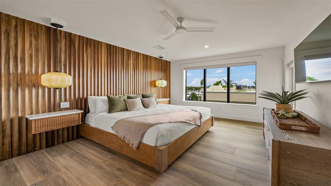 Furnished interior view inside a new home in , Sarasota (Image 49).